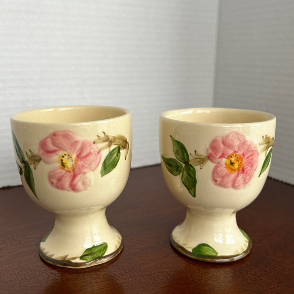 Franciscan Desert Rose Egg Cup 3 1/2 Inch Set of 2 - Picture 1 of 16